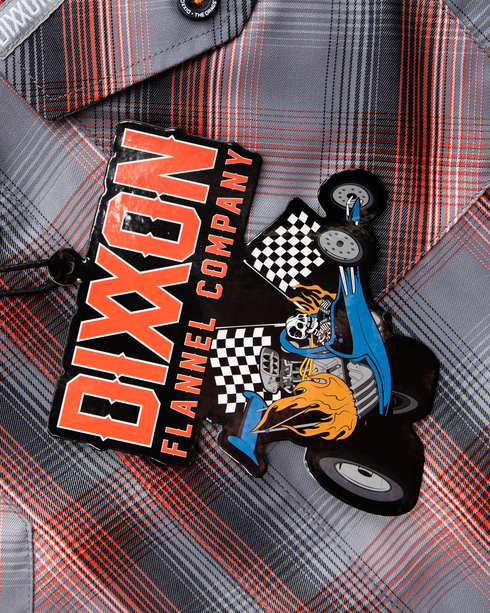 DRAGSTRIP BAMBOO SHORT SLEEVE BUTTON UP - MENS